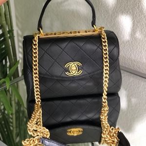 Black handbag
